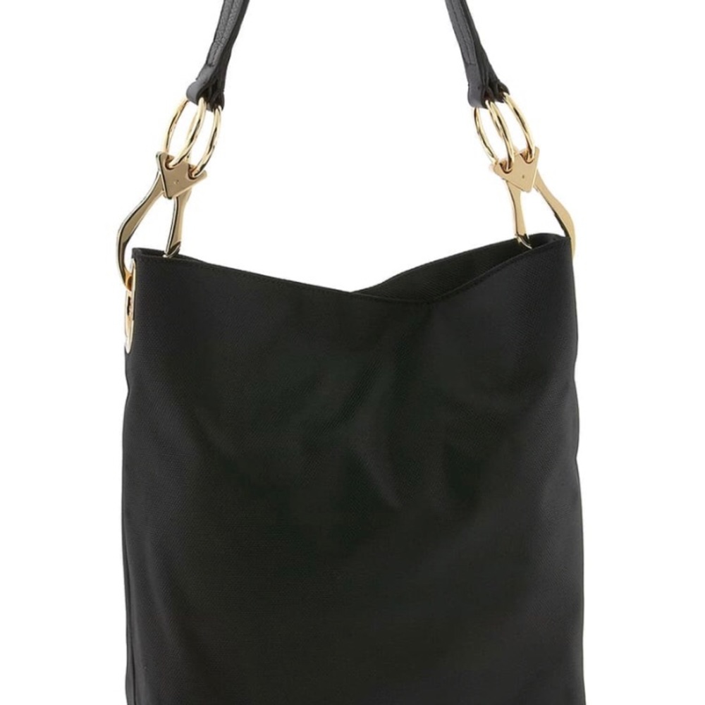 JPK Paris Nylon Shoulder Bag with Chunky Hardware
